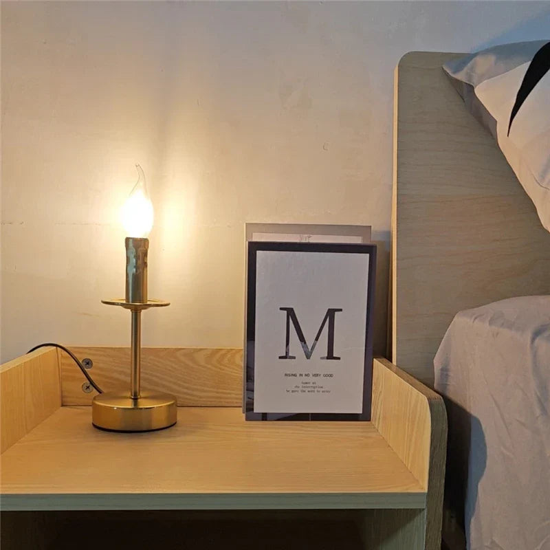 Bronze Candle Floor Lamp