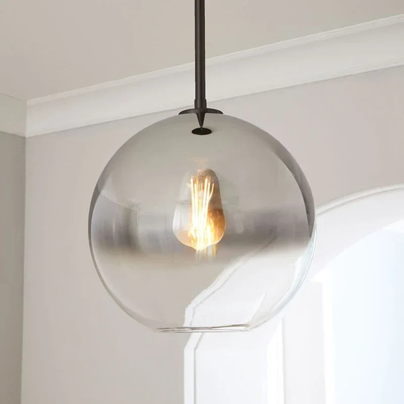 Gradient Nordic Glass Chandelier