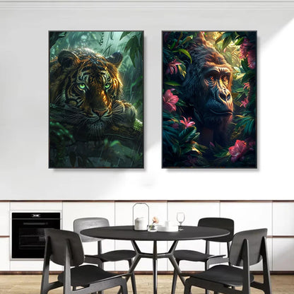 Animals Canvas Jungle Wall Art