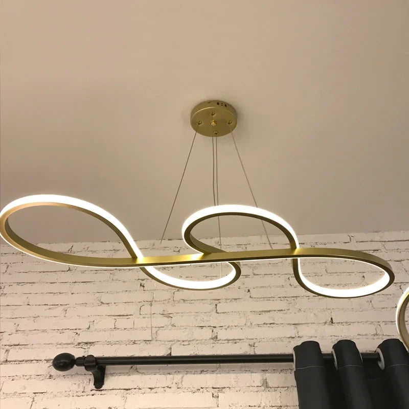 Gold Nordic Hanging Lamp