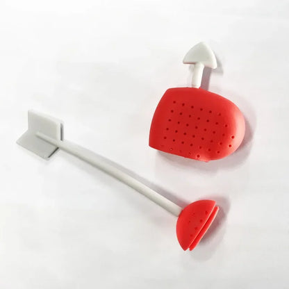 DecorBites™ Heart Tea Infuser, Teapot Accessories, Non-toxic Food Grade Plastic