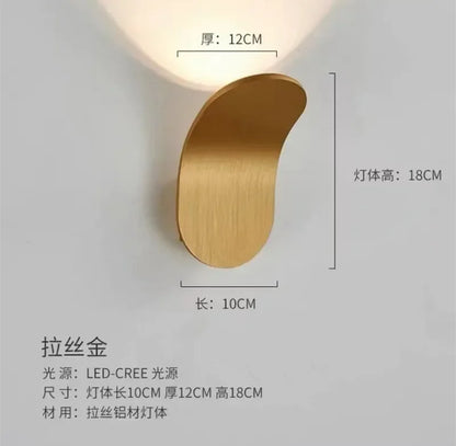 DecorBites™ Adjustable COB LED Wall Light for Modern Luxury Hotel Room, Bedroom, Bathroom