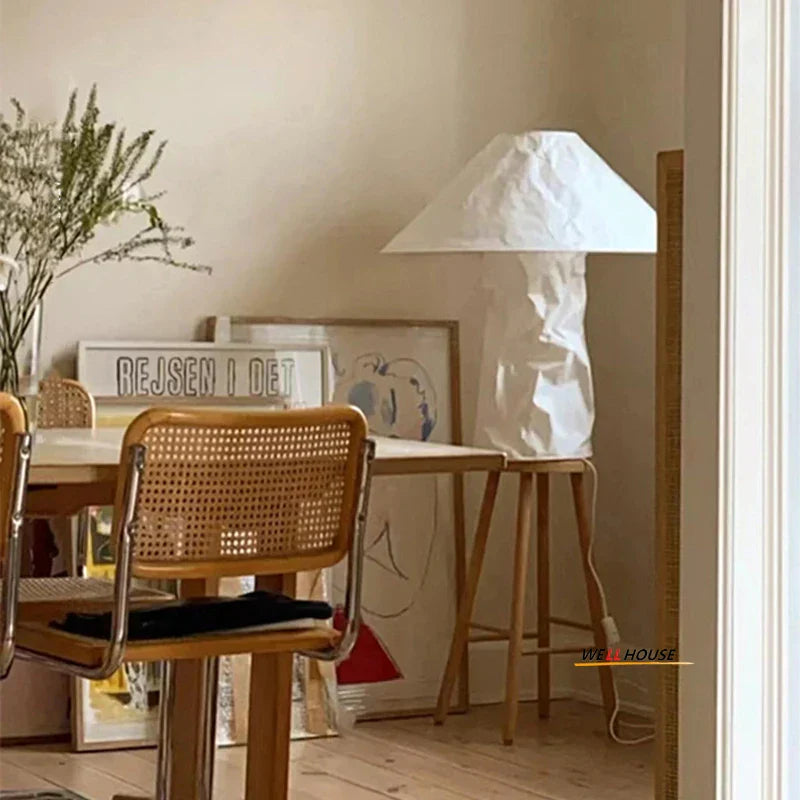 Paper Wabi Sabi Floor Lamp