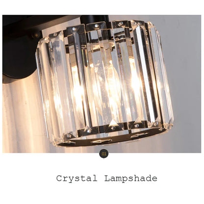 DecorBites™ Crystal Bird Wall Lamp: Modern Retro Luxury Light for Living Room Bedroom Aisle