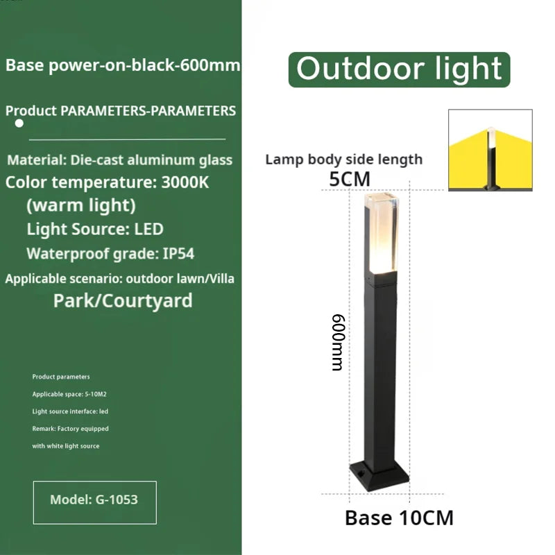 Aluminum LED Garden Lights