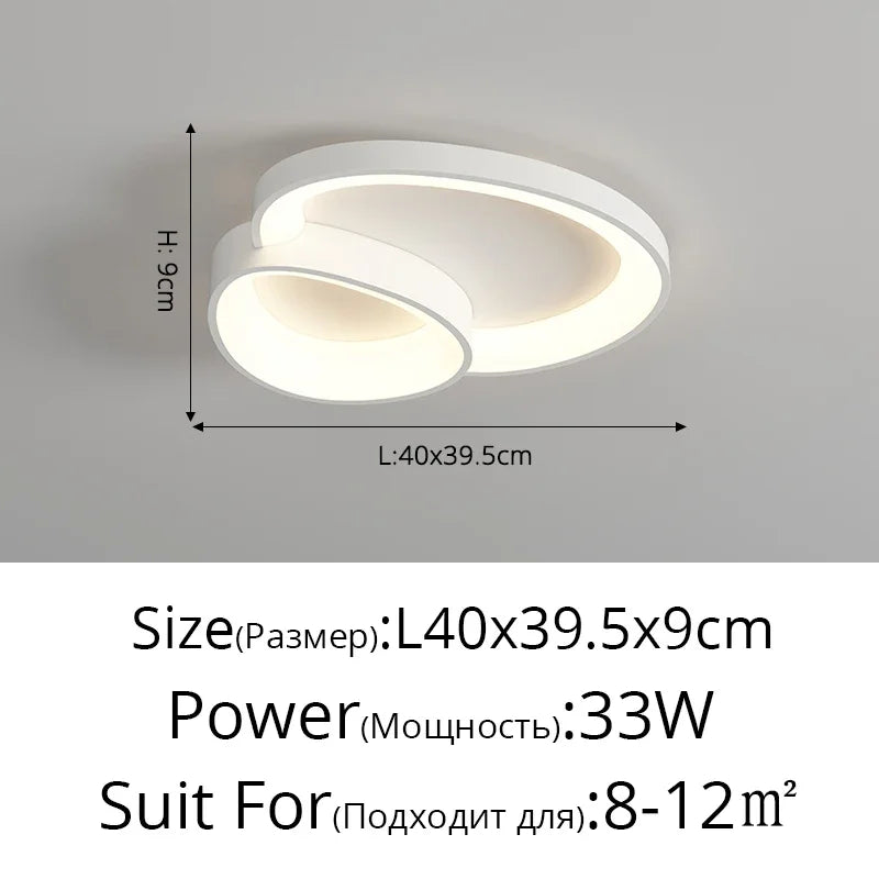 Remote LED Ceiling Chandelier