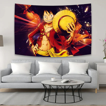 DecorBites™ Anime One Piece Character Canvas Tapestry for Bohemian Wall Decor