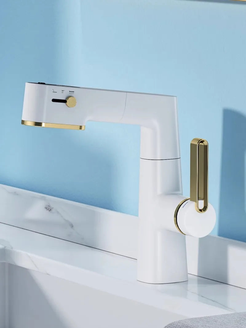 White Gold LED Faucet