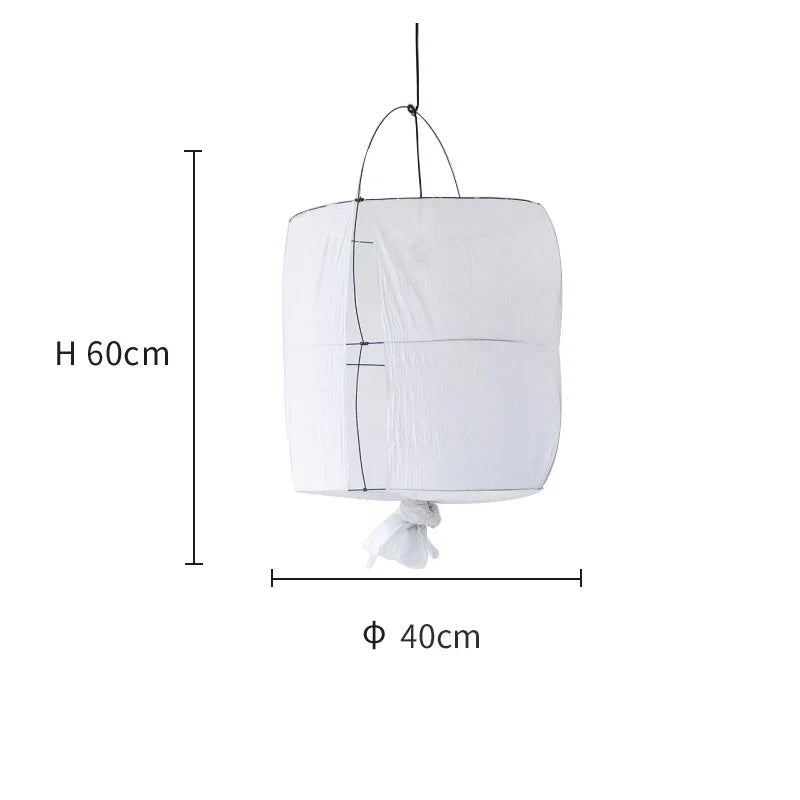Linen Boho Pendant Light