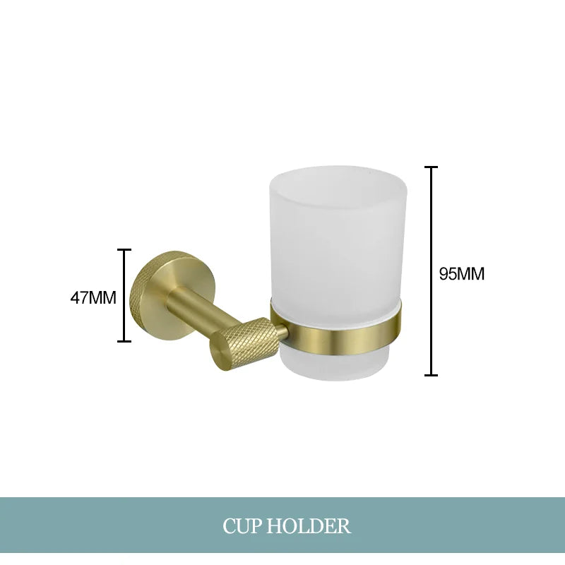 Gold Bathroom Hardware Set