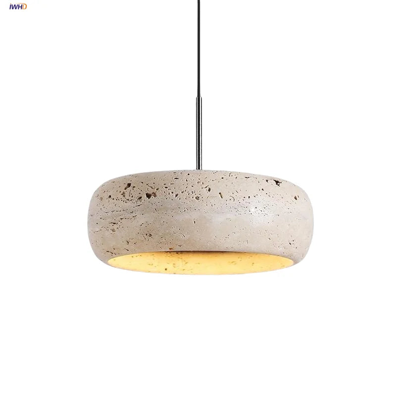 Black Wabi Sabi Pendant