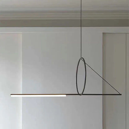 DecorBites™ Geometric Chandelier: Modern Scandinavian Industrial Hanging Lamp Fixtures