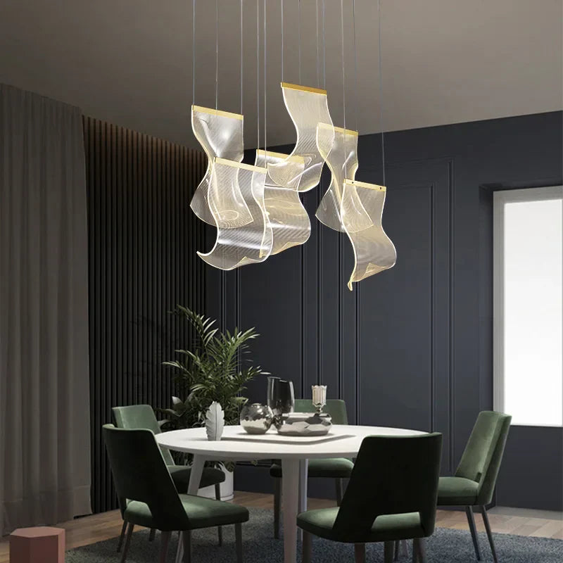 LED Stairs Pendant Lamp