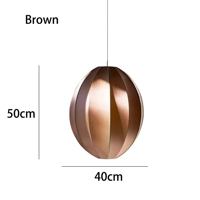 Chrome Umbrella Pendant Lamp