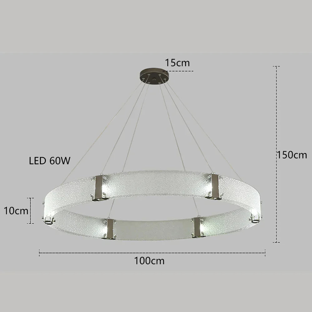 Gold Luxe LED Chandelier