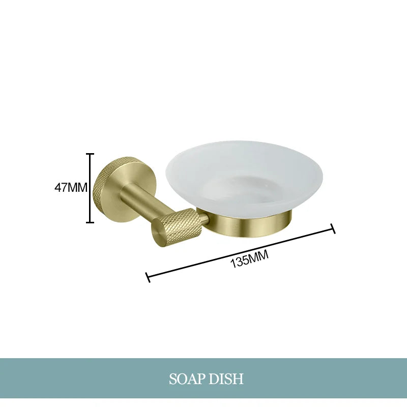 Gold Bathroom Hardware Set