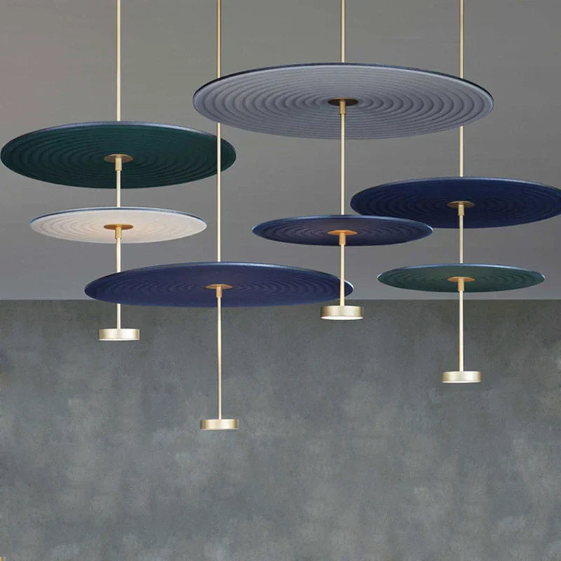 DecorBites™ Cotton Round Pendant Lights for Modern Minimalist Home Decor