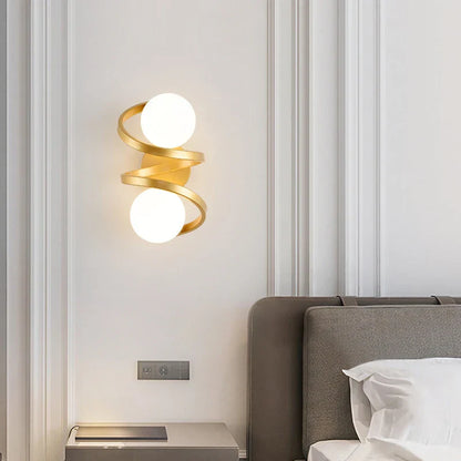 DecorBites™ Black Copper LED Wall Lights for Bedroom - Nordic Wall Sconce Decro
