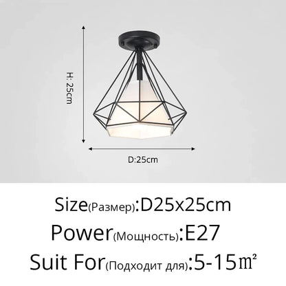 DecorBites™ Crystal Glass Nordic LED Chandelier for Modern Indoor Lighting