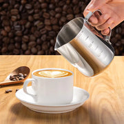 Glass Latte Art Mug Set