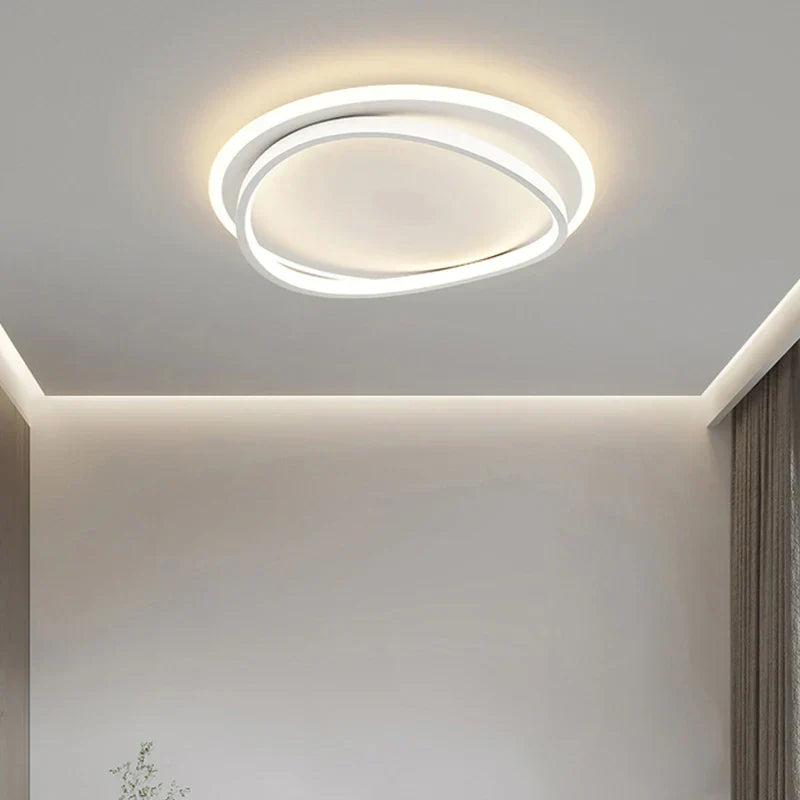 DecorBites™ Geometric Square LED Ceiling Light with Remote Control for Study Living Room Bedroom