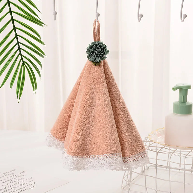 Cotton Lace Hand Towel