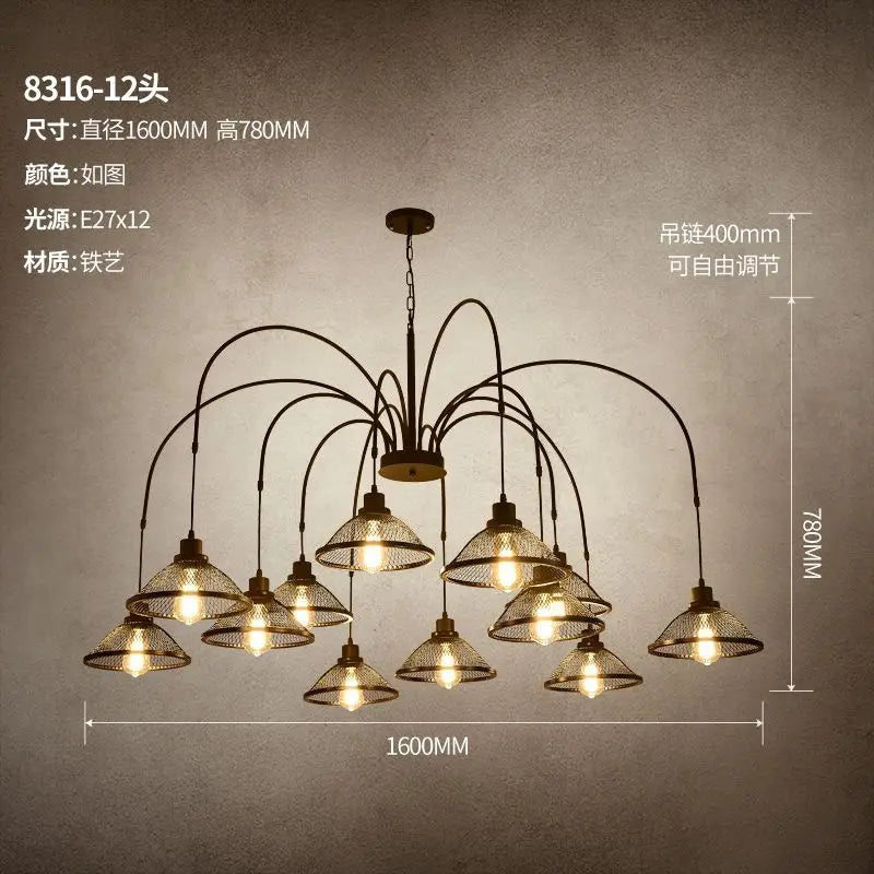 Vintage Industrial Pendant Light