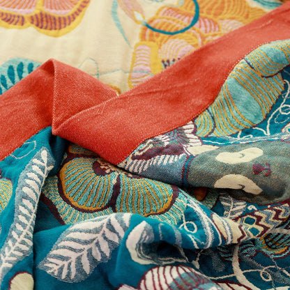 DecorBites™ Cotton Boho Manta Sofa Bed Throw Blanket