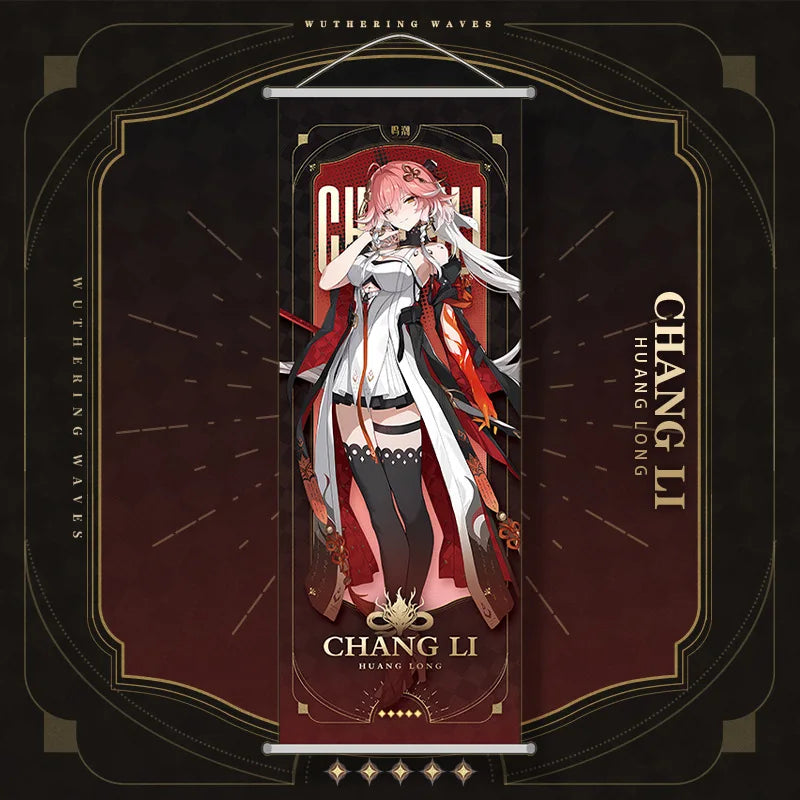 Wuthering Waves Anime Wall Scroll