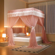 Color Block Canopy Bed
