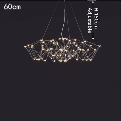 DecorBites™ Cube Light: Modern Creative LED Pendant Lamp for Living Room and Restaurant
