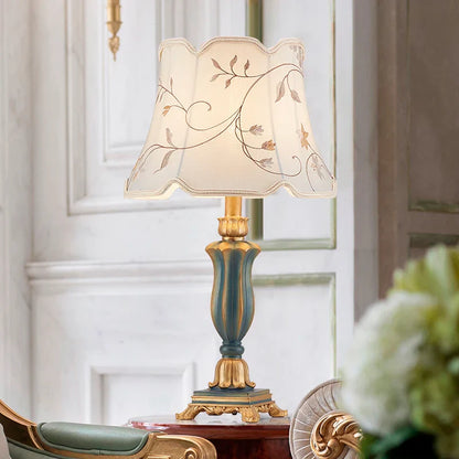 DecorBites™ Country Pastoral Desk Lamp Retro Style for Bedroom and Living Room Decor.