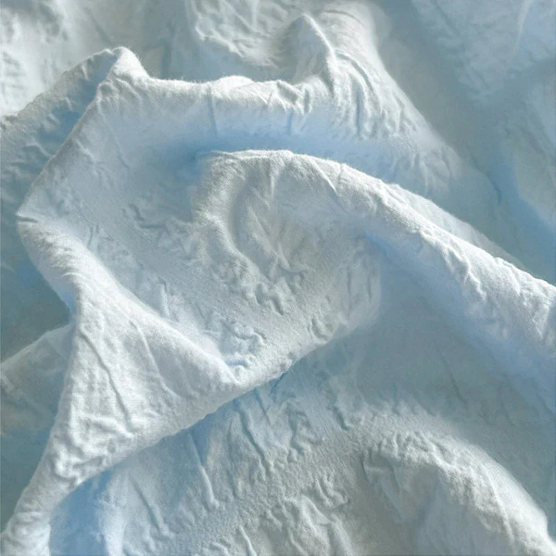 Solid Cotton Duvet Set