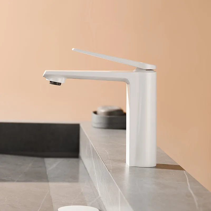 Gold Gray Bathroom Faucet