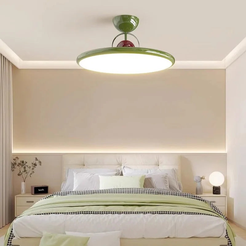 DecorBites™ Cream Iron Nordic LED Ceiling Light - Indoor Decorative Luminaires