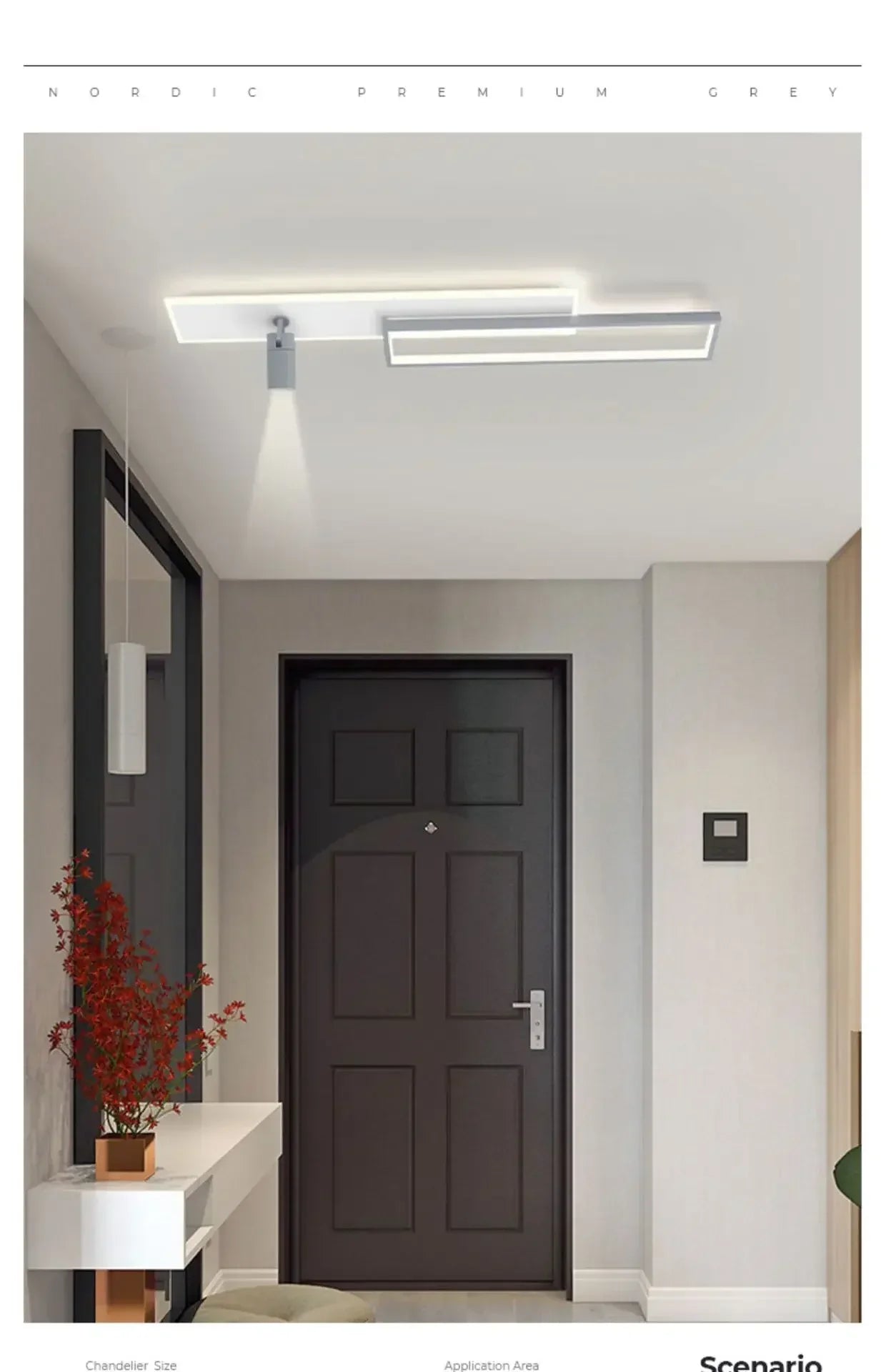 DecorBites™ Corridor Spotlight Ceiling Light 2024 - Modern Cloakroom Entrance Decoration Lamps