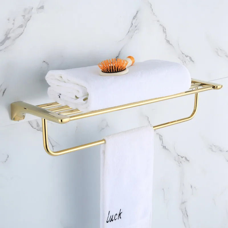 Gold Timeless Bath Hardware