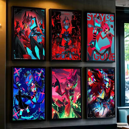 Alastor Poster Waterproof Wall Sticker