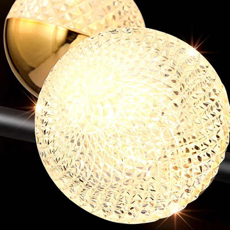 Silver LED Living Chandelier