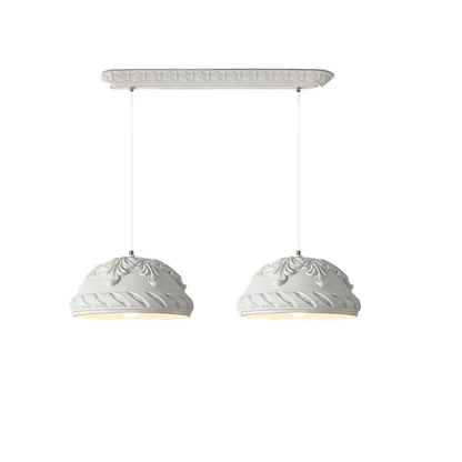 DecorBites™ French Cream Style LED Chandelier for Restaurant Bar and Kitchen