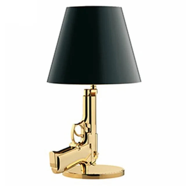 DecorBites™ Gold LED Floor Lamp: Postmodern Designer Corner Light for Living Room and Bedroom