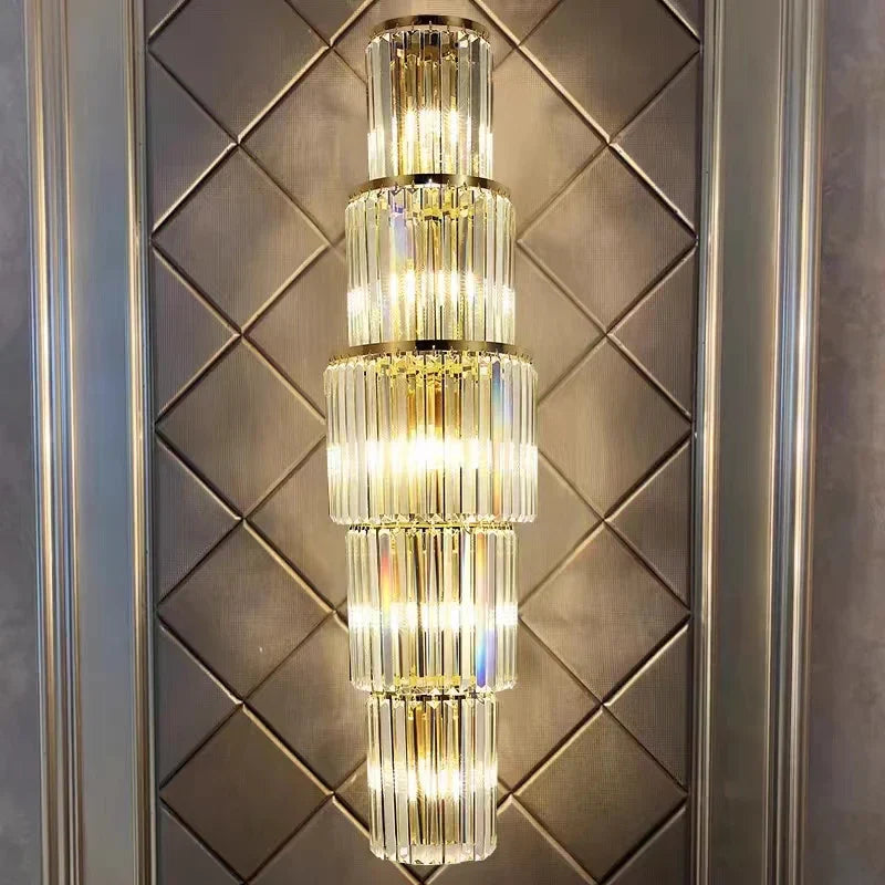 DecorBites™ Crystal Nordic Wall Lamp Modern Luxury Home Decor Wall Sconce