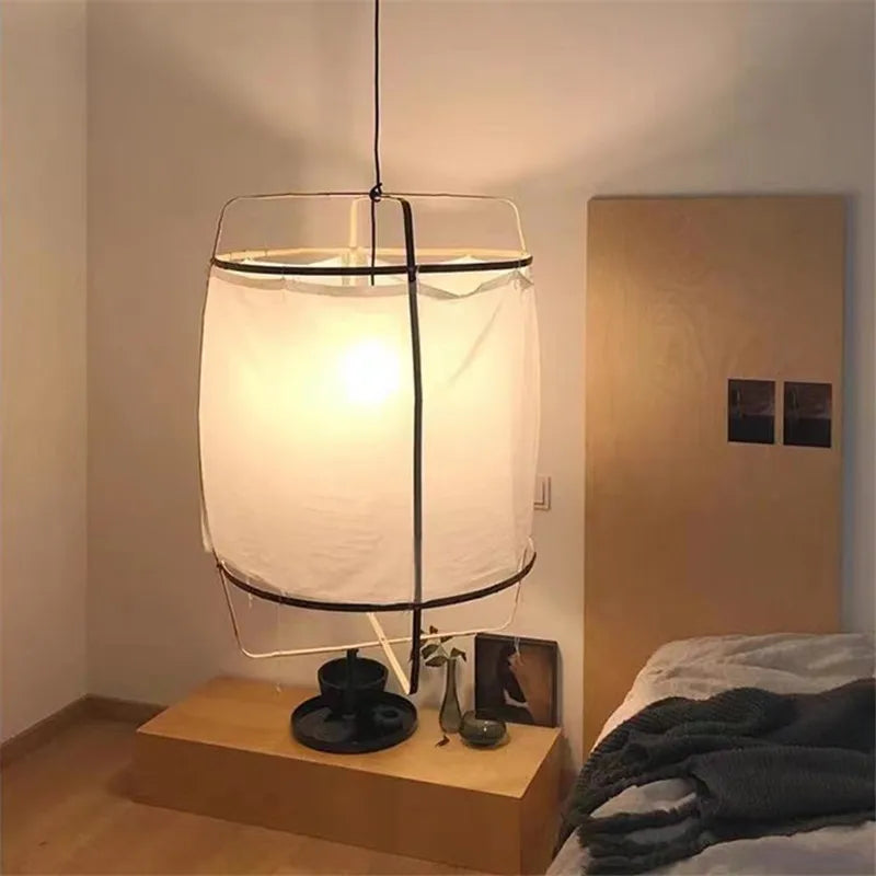 Linen Boho Pendant Light