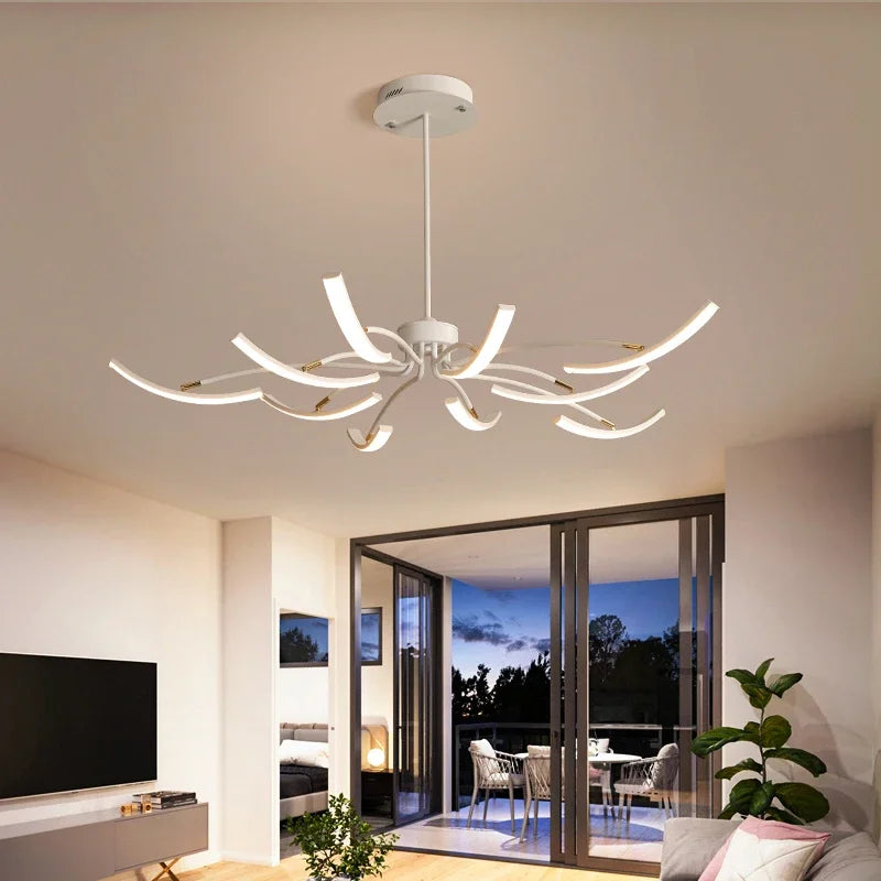 LED Bedroom Study Chandelier