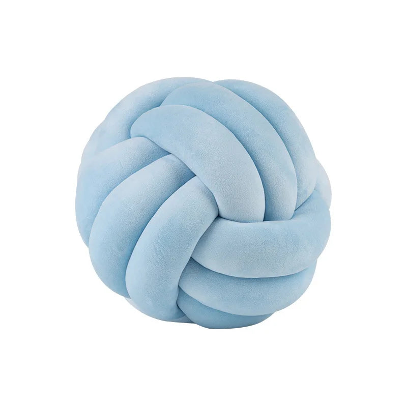 Plush Knot Ball Pillow 28cm Japanese Style