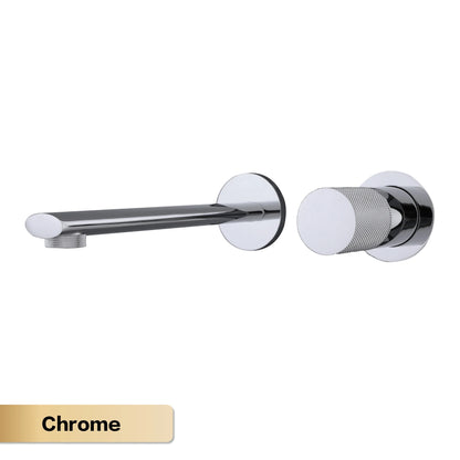 Luxury Rose Gold Wall Mounted Bathroom Faucet