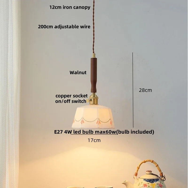 Green Kitchen Pendant Light