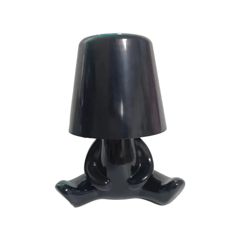 DecorBites™ Little Golden Man Table Lamp - Art Decor Night Light for Living Room and Children's Room