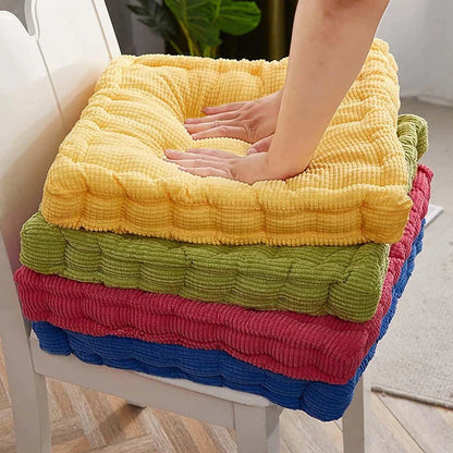 DecorBites™ Corduroy Tufted Floor Seat Cushion for Indoor Living Room Balcony Meditation