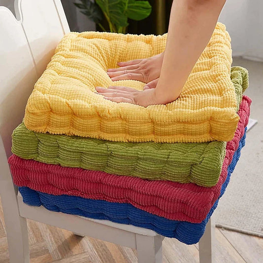 DecorBites™ Corduroy Tufted Floor Seat Cushion for Indoor Living Room Balcony Meditation